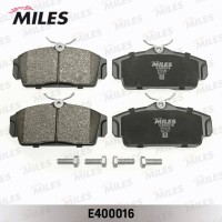 E400016 MILES Комплект гальмівних колодок дисковий гальм
