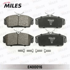 E400016 MILES Комплект гальмівних колодок дисковий гальм