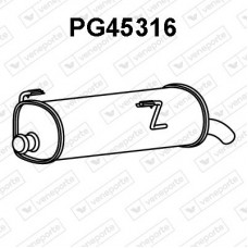 PG45316 VENEPORTE Глушник вихлопних газів кінцевий