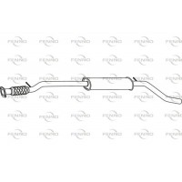 P22044 FENNO Середній глушник вихлопних газів