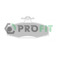 5000-0610 PROFIT Комплект гальмівних колодок дисковий гальм