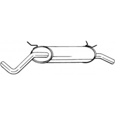 200-229 BOSAL Глушник вихлопних газів кінцевий