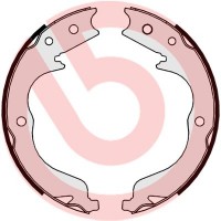 S 61 542 BREMBO Комплект гальмівних колодок, стояночная тормозная система