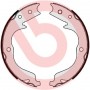 S 61 542 BREMBO Комплект гальмівних колодок, стояночная тормозная система