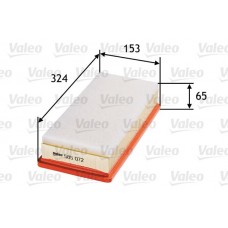 585072 VALEO Повітряний фільтр