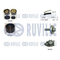 5502781 RUVILLE Водяний насос комплект зубчастого ременя
