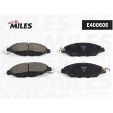 E400606 MILES Комплект гальмівних колодок дисковий гальм