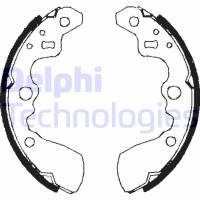 LS1710 DELPHI Комплект гальмівних колодок