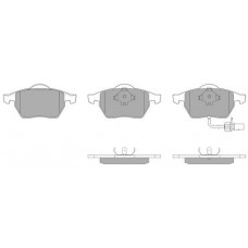 FBP-0868-01 FREMAX Комплект гальмівних колодок дисковий гальм