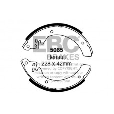 5065 EBC Brakes Комплект гальмівних колодок