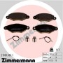 21981.180.1 ZIMMERMANN КомплеК т гальмівних колодок, дискове гальмо