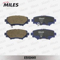 E510441 MILES Комплект гальмівних колодок дисковий гальм