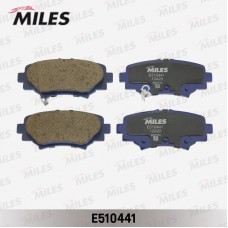 E510441 MILES Комплект гальмівних колодок дисковий гальм