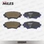 E510441 MILES Комплект гальмівних колодок дисковий гальм