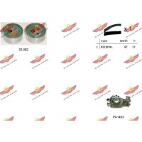04.5009PA AUTOKIT Водяний насос комплект зубчастого ременя