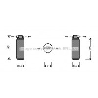 RTD015 AVA QUALITY COOLING Осушувач кондиціонера
