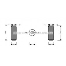 RTD015 AVA QUALITY COOLING Осушувач кондиціонера