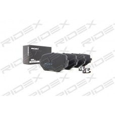 402B0277 RIDEX Комплект гальмівних колодок дисковий гальм