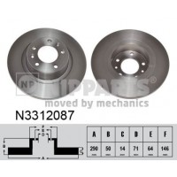 N3312087 NIPPARTS Гальмівний диск