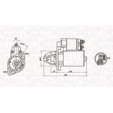 063721283010 MAGNETI MARELLI Стартер