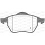 BPA0390.52 OPEN PARTS Комплект гальмівних колодок дисковий гальм