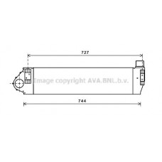 Интеркулер AVA QUALITY COOLING RT4482