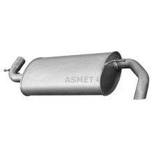 30.010 ASMET Глушник вихлопних газів кінцевий