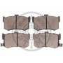 BP-09485 OPTIMAL Комплект гальмівних колодок дисковий гальм