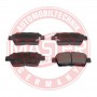 13046058112N-SET-MS MASTER-SPORT GERMANY Комплект гальмівних колодок дисковий гальм