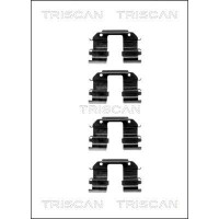 8105 241603 TRISCAN Комплектуючі колодки дискового гальма