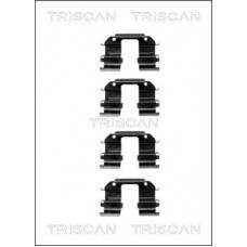 8105 241603 TRISCAN Комплектуючі колодки дискового гальма