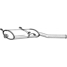 135-235 BOSAL Глушник вихлопних газів кінцевий