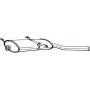 135-235 BOSAL Глушник вихлопних газів кінцевий