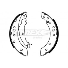 TX 22-21 TOMEX Brakes Комплект гальмівних колодок