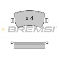 BP3298 BREMSI Комплект гальмівних колодок дисковий гальм