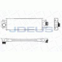 M-823080A JDEUS Интеркулер