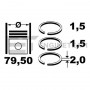 R1012300 ET ENGINETEAM Комплект поршневих кілець