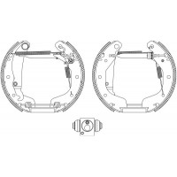 8DB 355 004-191 HELLA PAGID Комплект гальмівних колодок