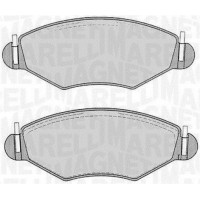 363916060201 MAGNETI MARELLI Комплект гальмівних колодок дисковий гальм