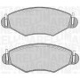 363916060201 MAGNETI MARELLI Комплект гальмівних колодок дисковий гальм