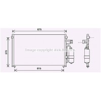 DW5063D PRASCO Конденсатор кондиціонера