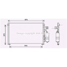 DW5063D PRASCO Конденсатор кондиціонера