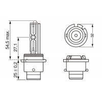 1 987 302 910 BOSCH Лампа розжарювання, Основна фара