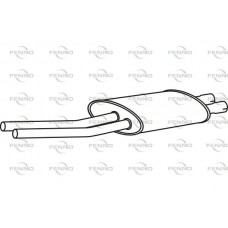 P36099 FENNO Середній глушник вихлопних газів