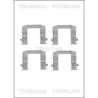 8105 181009 TRISCAN Комплектуючі колодки дискового гальма
