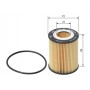 F 026 407 015 BOSCH Масляний фільтр