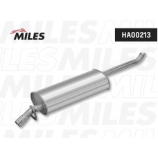 HA00213 MILES Глушник вихлопних газів кінцевий