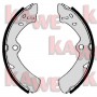 05190 KAWE Комплект гальмівних колодок