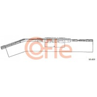 10.425 COFLE Тросик, cтояночный тормоз