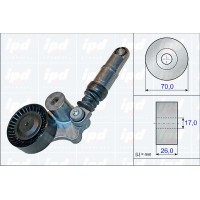 15-3843 IPD НАТЯЖИТЕЛЬ РЕМЕНЯ, клиновой зубча